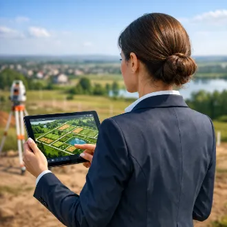 Купить готовый сайт Кадастровые работы в Тюмени - посмотреть и заказать, недорогой шаблон сайта, цена 